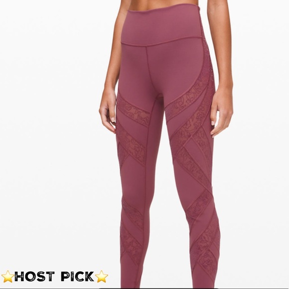 Lululemon Wunder Under High-Rise *Flocked 28" - Picture 2 of 6